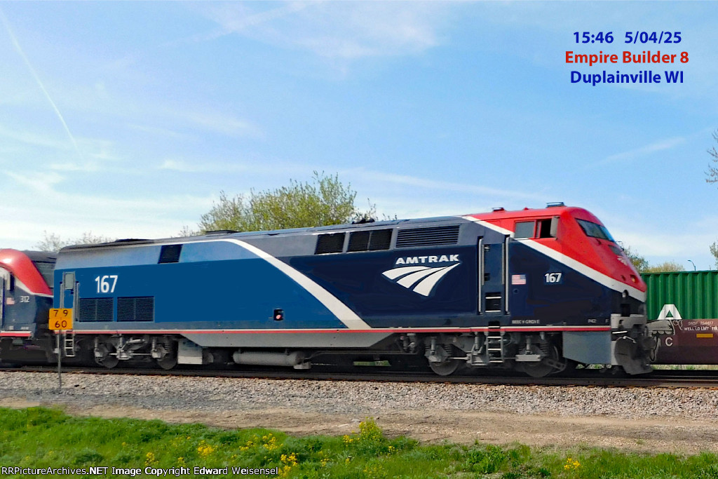 Amtrak Empire Builder 8
